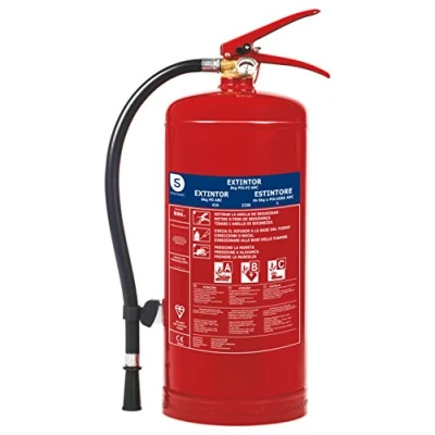 Afbeelding van Smartwares Poederbrandblusser, 6 kg, ABC brandblusser, geschikt voor grote voertuigen en woningen, inclusief montagehouder, FEX 15162
