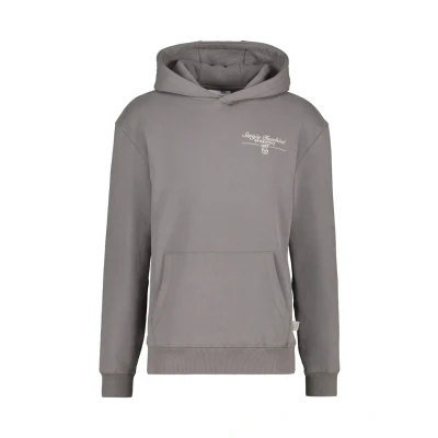 Afbeelding van Sergio Tacchini NOAH Hoodie, Heren, Maat: Large, Charcoal gray