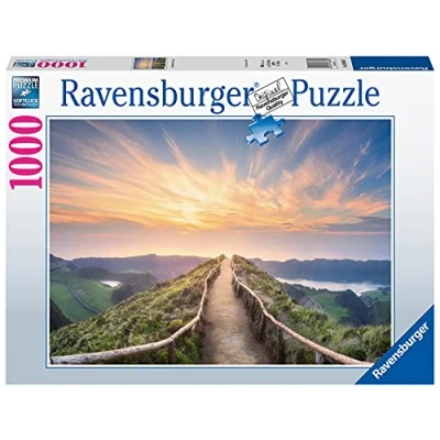 Afbeelding van Ravensburger puzzel 1000 stukjes, berglandschap in Portugal, voor volwassenen en kinderen vanaf 14 jaar, met landschapsmotief, exclusief bij Amazon