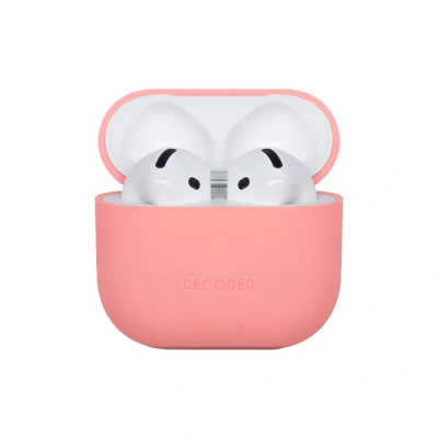Afbeelding van Decoded Silicone AirCase AirPods 4 (2024) Pink