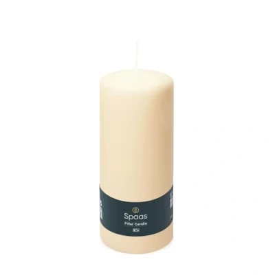 Afbeelding van SPAAS Cilinderkaars 60/150 mm, ± 45 uur, geurloos ivoor
