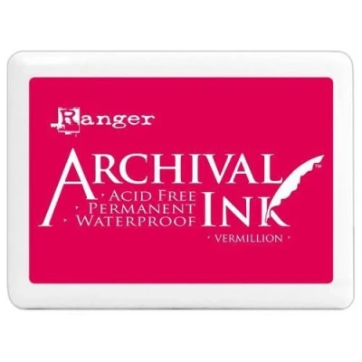 Afbeelding van Ranger Archival Jumbo Ink pad vermillion A3P30522