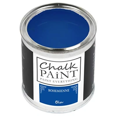 Afbeelding van CHALK VERYTHING blauw 250 ml zonder papier, gemakkelijk te verven alle materialen