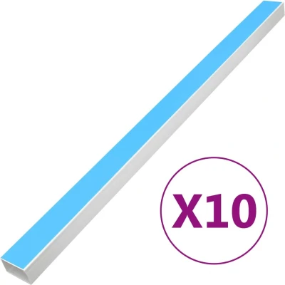 Afbeelding van Kabelgoot zelfklevend 60x60 mm 10 m PVC