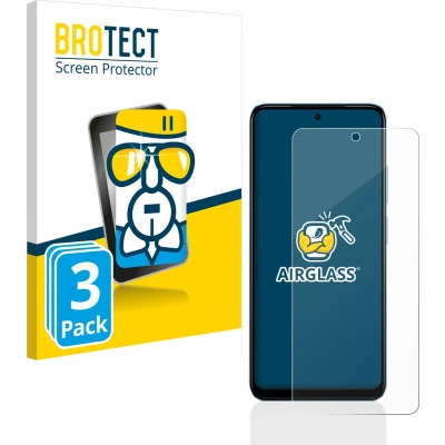 Afbeelding van BROTECT Glas Screen Protector voor Xiaomi Redmi Note 12S (3 Stuks) Schermbeschermer [9H Hardheid, Beschermglas Folie niet Gehard Glas]