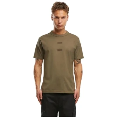 Afbeelding van Brandit BW Tropenshirt T shirt olijf L Katoen Heren Basics