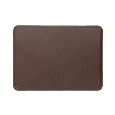 Afbeelding van Decoded Leather Frame Sleeve MacBook 16&quot; Chocolate Brown