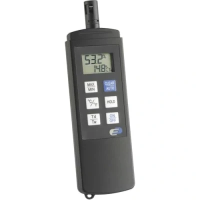 Afbeelding van TFA Dostmann Dewpoint Pro Draadloze thermo en hygrometer Zwart