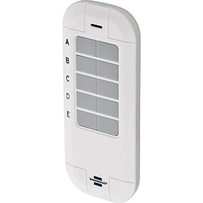 Afbeelding van Brennenstuhl draadloze afstandsbediening / handzender BrematicPRO (draadloze voor smart homes, 868 MHz, besturing met een druk op de knop), wit