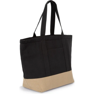 Afbeelding van Kimood Gerecycleerde koelshopper KI0378 Black Night / Hemp