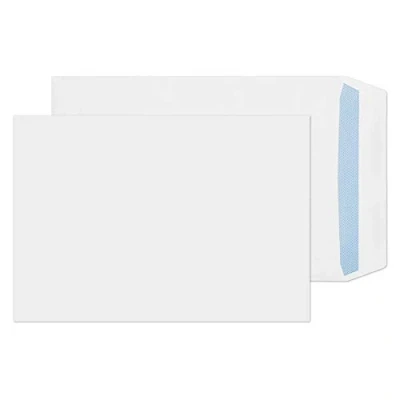 Afbeelding van Purely vensterenvelop met plakstrip 254 x 178 mm Wit.