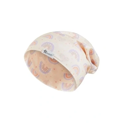 Afbeelding van Sterntaler Beanie regenboog lichtroze