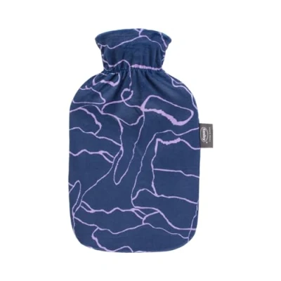 Afbeelding van Fashy Warmwaterkruik met overtrek 2,0 l, paars