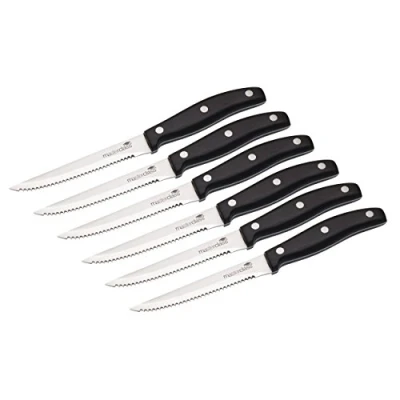 Afbeelding van Masterclass Set van 6 luxe steakmessen