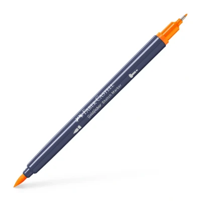 Afbeelding van 5x Sketchmarker Faber Castell Goldfaber 111 cadmium orange op alcoholb