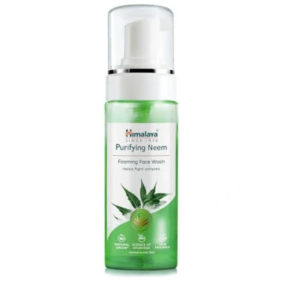 Afbeelding van Himalaya Purifying Neem Foaming Face Wash with Turmeric and Neem, Removes Excess Oil, 150 ml