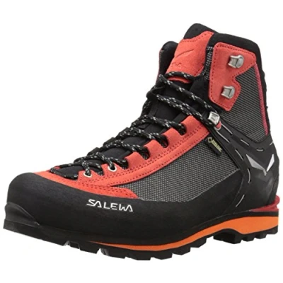 Afbeelding van Salewa Heren Ms Crow Gore Tex Wandelschoenen,Black/Papavero,42.5 EU