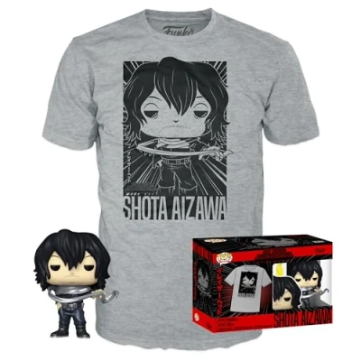 Afbeelding van Funko Pop! &amp; Tee: My Hero Academia: Shota Aizawa M