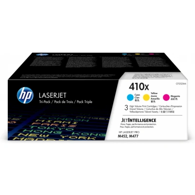 Afbeelding van HP 410X (CF252XM) Toner 3 kleuren Voordeelbundel Hoge capaciteit