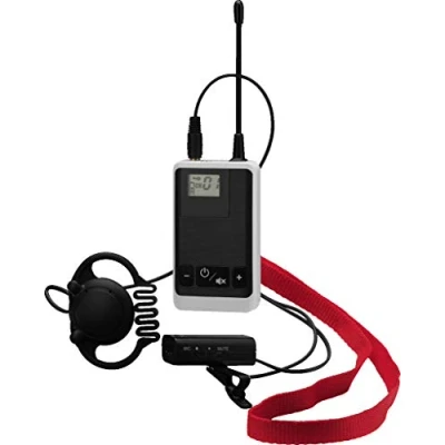 Afbeelding van MONACOR ATS 22T Digitaal 16 Kanaals Spraaktransmissiesysteem 863 865 MHz Zwart
