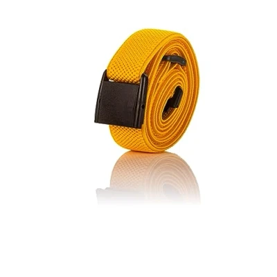 Afbeelding van Olata Volledig Verstelbare Unisex Elastische riem met Gesp Geel