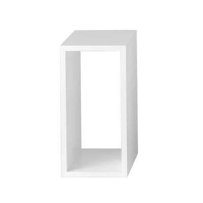 Afbeelding van Muuto Stacked 2.0 kast open klein wit