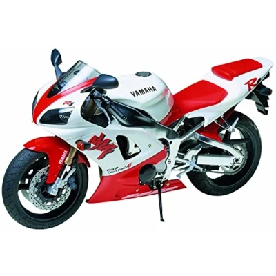 Afbeelding van TAMIYA 14073 1:12 Yamaha YZF R1 1000ccm 1997 modelbouw, kunststof kit, hobby, knutselen, lijmen, modelbouwpakket, model, in elkaar zetten