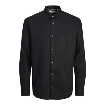 Afbeelding van Jack &amp; Jones Premium Jprcclawrence Overhemd, Heren, Maat: Large, Black onyx