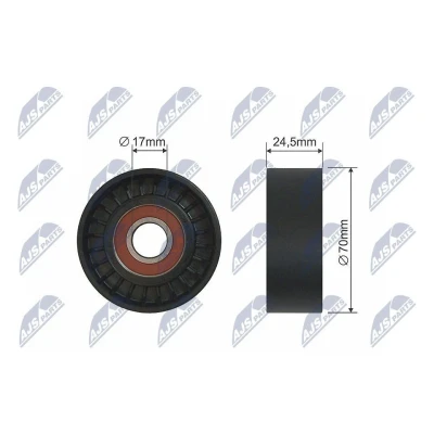 Afbeelding van NTY RNK VW 001 Spanrol TOYOTA: Yaris II Hatchback, Auris Hatchback