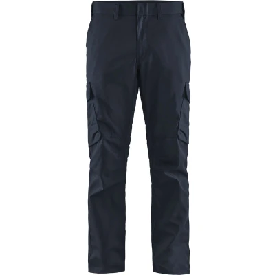 Afbeelding van Blaklader Industrie werkbroek stretch 1444 1832 Donker marineblauw/Zwart