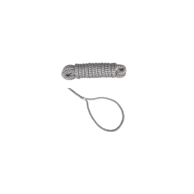 Afbeelding van Spring Landvast Gevl.m.oog Wit/zw 14mm/15m