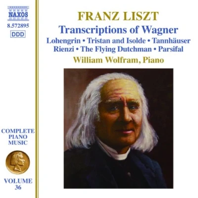 Afbeelding van Williams Wolfram Liszt; Transciptions Of Wagner (CD)