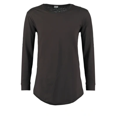 Afbeelding van Urban Classics Longsleeve, Heren, Maat: Large, Black