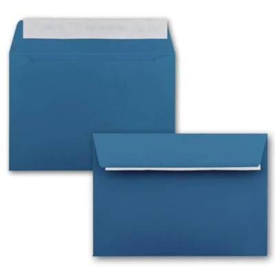 Afbeelding van Neuser kleurrijke, zelfklevende C6 enveloppen, 162 mm x 114 100 Umschläge royal blue