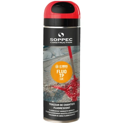 Afbeelding van Soppec Fluo TP fluorescerende markeerverf, rood, 500 ml
