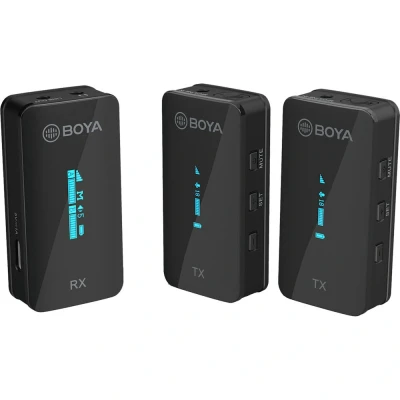 Afbeelding van Boya 2.4 GHz Dual Lavalier Microphone Wireless BY XM6 S2