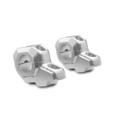 Afbeelding van SW Motech Stuurverhogers Barback 28 mm Sturen H=30 Back 22 Zilver