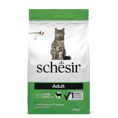 Afbeelding van 6x Schesir Kattenvoer Dry Maintenance Lam 1,5 kg