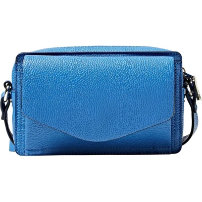 Afbeelding van ESPRIT Schoudertas Gill Shoulder Bag Small Blue Donkerblauw