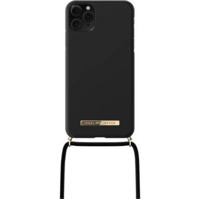 Afbeelding van Apple iPhone 11 Pro Max Hoesje Kunststof iDeal of Sweden Hardcase/Koordhoesje/Backcover Zwart Telefoonhoesje