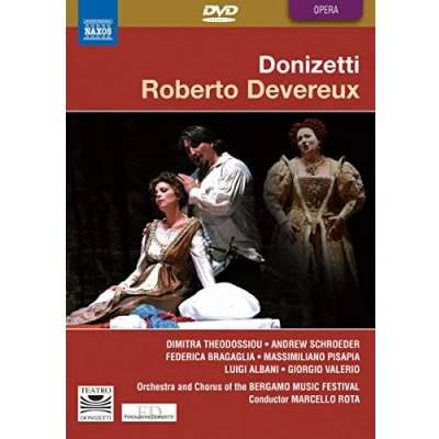 Afbeelding van Dimitra Theodossiou, Andrew Schroeder, Orchestrra And Chorus Of The Bergamo Music Festival Donizetti: Roberto Devereux (DVD)