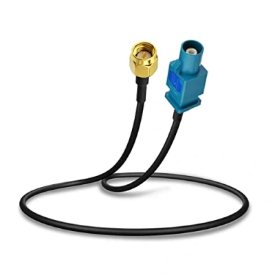Afbeelding van Bingfu Fakra Z Mannelijke naar SMA Voertuig Antenne Adapter Kabel 30 cm voor Auto Stereo Android Head Unit GPS Navigatie FM AM Radio Sirius XM Satelliet 4G LTE TEL Telematica