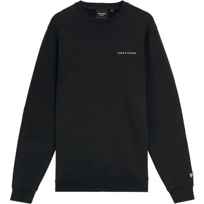 Afbeelding van Lyle &amp; Scott Loopback Embroidered Crew Neck Sweatshirt