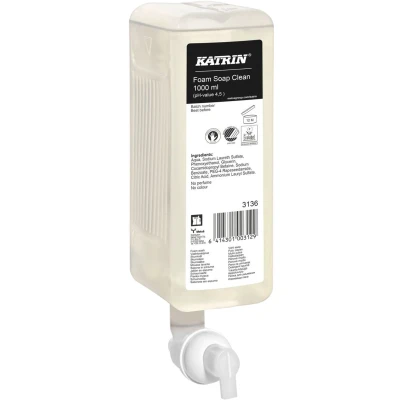 Afbeelding van Handzeep Katrin 3136 Foam Pure Neutral 1000ml