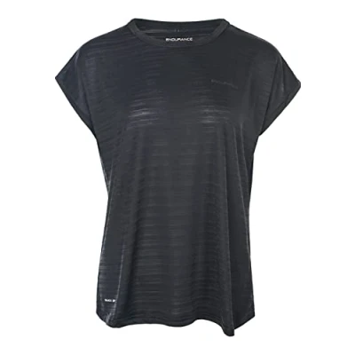 Afbeelding van Endurance Funktions Limko Sport Tshirt, Dames, Maat: 36, Black