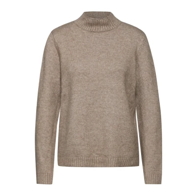 Afbeelding van Street One Trui, Dames, Maat: 38, Beige