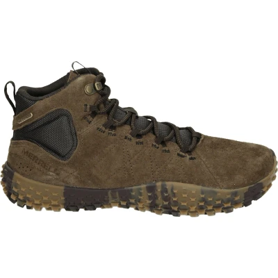Afbeelding van Merrell J007107 WRAPT MID WP Vrije tijd half hoogHeren wandelschoenenWandelschoenen Kleur: Bruin Maat: 45