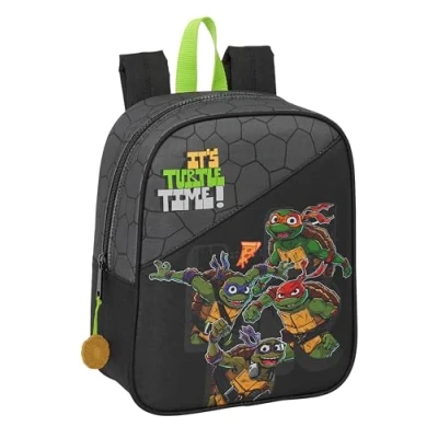 Afbeelding van Schoolrugzak Teenage Mutant Ninja Turtles Zwart Grijs 22 x 27 10 cm