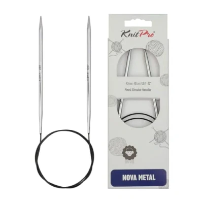 Afbeelding van Knitpro nova vaste (120 cm x 4,50 mm) Rondbreinaalden 1 Stuk