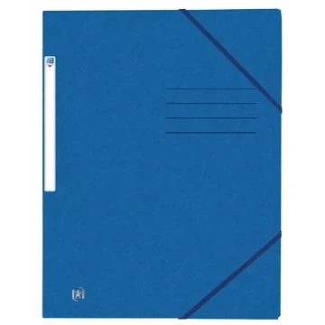 Afbeelding van Oxford Top File+ Elastomap Uit Karton, Ft A4, Blauw